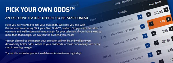 Betstars Pick Own Odds